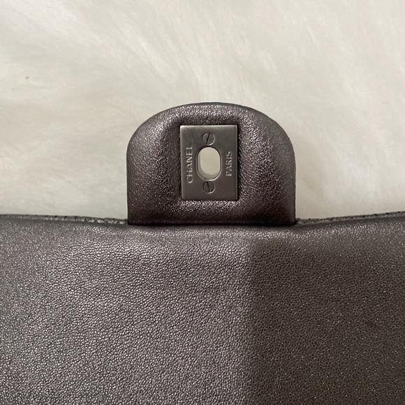 Authentic Chanel Perforated Quilted Clutch with chain - Picture 10 of 16